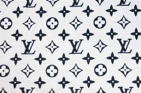 fendi print fabric black and white|lv fabric by the yard.